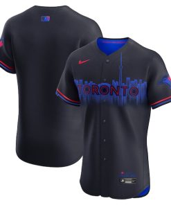Toronto Blue Jays Nike City Connect  Elite Jersey - Navy