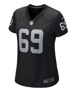 Alternative view of Adam Butler Las Vegas Raiders Nike Women's  Game Jersey -  Black