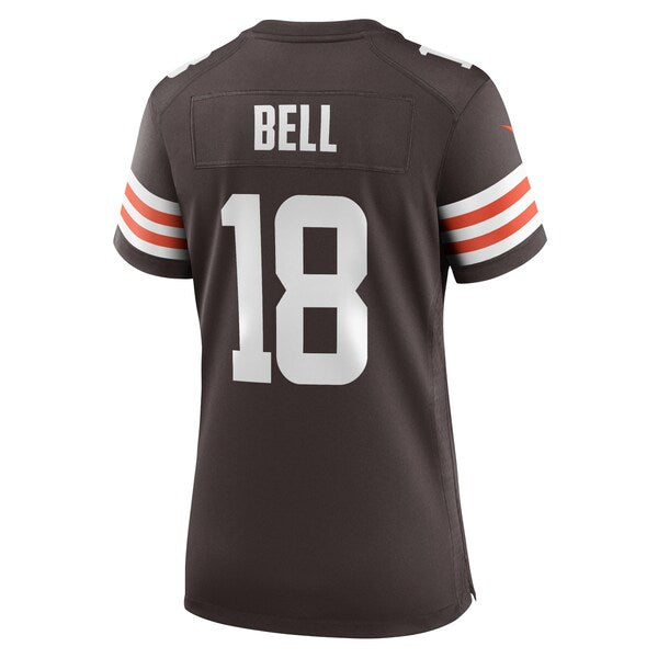 David Bell Cleveland Browns Nike Women's Game Jersey - Brown - Image 3