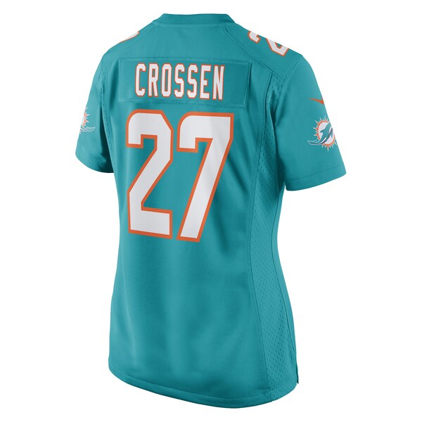 Keion Crossen Miami Dolphins Nike Women's Game Player Jersey - Aqua - Image 3