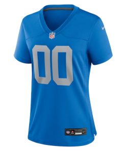 Alternative view of Detroit Lions Nike Women's Alternate Custom Game Jersey - Blue