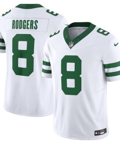 Aaron Rodgers New York Jets Nike Vapor F.U.S.E. Limited Jersey - White