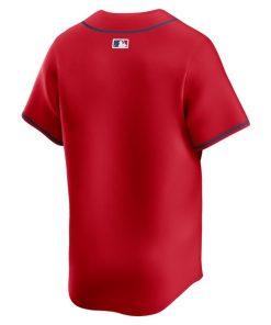 Alternative view of Atlanta Braves Nike  Alternate Limited Jersey?¨C Red