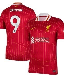 Darwin N¨²?ez Liverpool Nike 2024/25 Home Replica Player Jersey?¨C Red