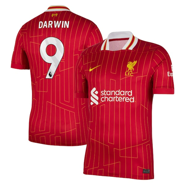 Darwin N¨²?ez Liverpool Nike 2024/25 Home Replica Player Jersey?¨C Red