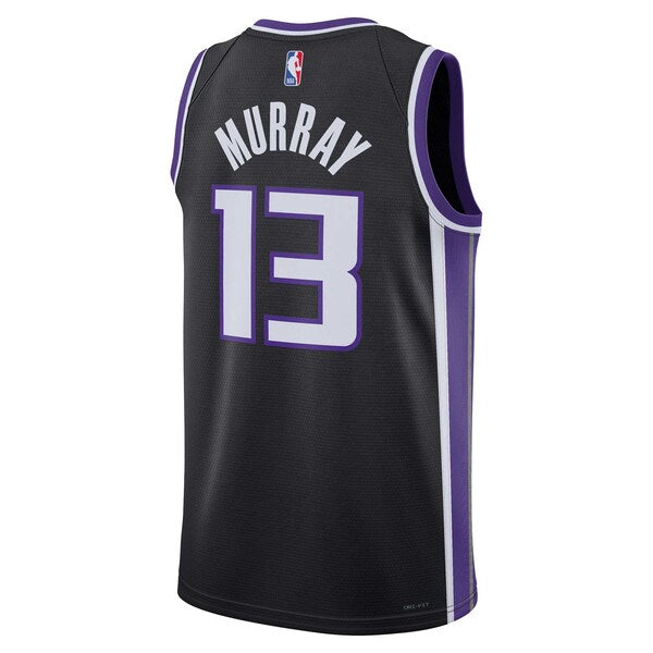 Keegan Murray Sacramento Kings Nike Unisex Swingman Jersey - Icon Edition - Black - Image 3
