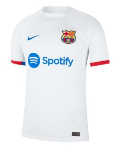 Alternative view of Barcelona Nike 2023/24 Away Replica Jersey - White