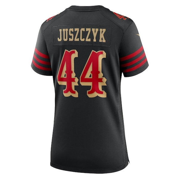 Kyle Juszczyk San Francisco 49ers Nike Women's 2025 Rivalries Collection Game Jersey - Black - Image 3
