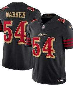 Fred Warner San Francisco 49ers Nike 2025 Rivalries Collection Vapor F.U.S.E Limited Jersey - Black