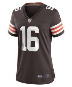 Alternative view of Jaelon Darden Cleveland Browns Nike Women's Team Game Jersey -  Brown