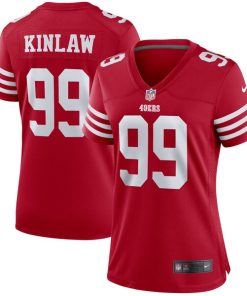 Javon Kinlaw San Francisco 49ers Nike Women's Player Jersey - Scarlet