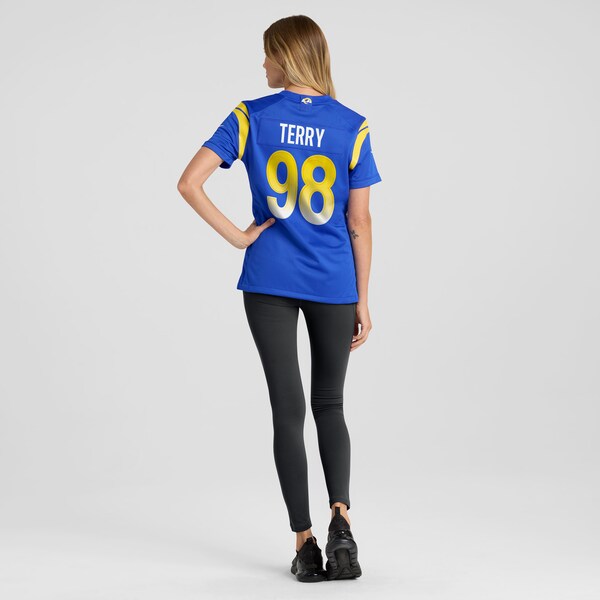 Da'Jon Terry Los Angeles Rams Nike Women's Team Game Jersey - Royal - Image 5