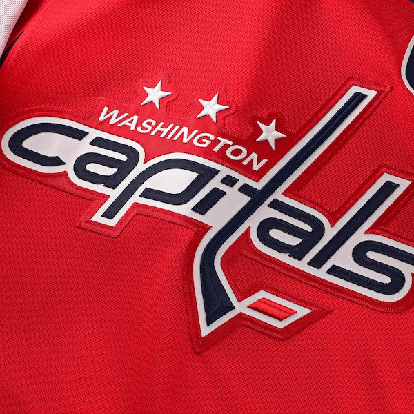 Alexander Ovechkin Washington Capitals Home Premium Jersey - Red/White/Black - Image 7