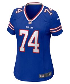 Alternative view of Ryan Van Demark Buffalo Bills Nike Women's Game Player Jersey - Royal