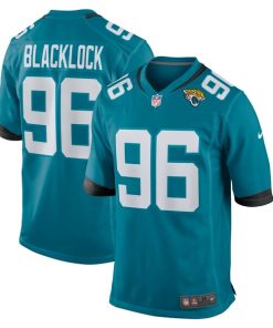 Ross Blacklock Jacksonville Jaguars Nike Team Game Jersey -  Teal