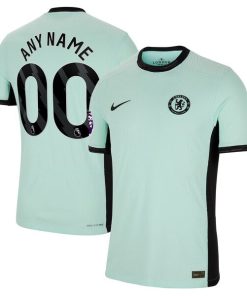 Chelsea Nike 2023/24 Third Match Authentic Custom Jersey - Mint