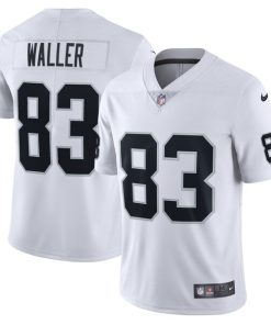 Alternative view of Darren Waller Las Vegas Raiders Nike Vapor Limited Jersey - White/Black