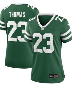 Azareye'h Thomas New York Jets Nike Women's Team Game Jersey - Legacy Green