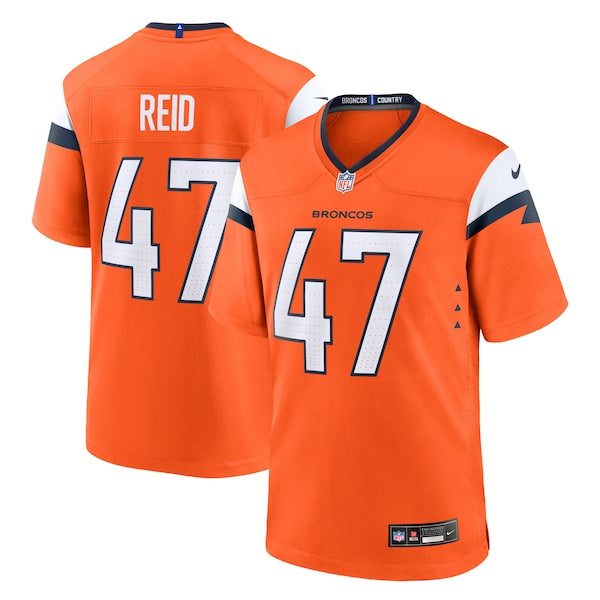 Karene Reid Denver Broncos Nike Team Game Jersey - Orange