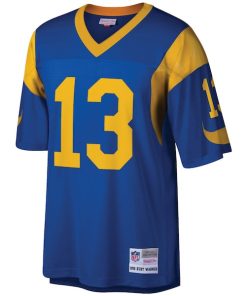 Alternative view of Kurt Warner Los Angeles Rams Legacy Replica Jersey - Royal