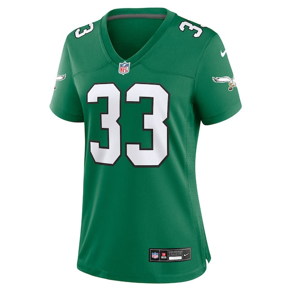 Cooper DeJean Philadelphia Eagles Nike Women's Alternate Game Jersey - Kelly Green/Green - Image 3