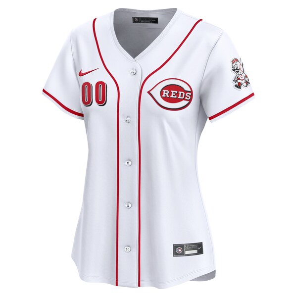 Cincinnati Reds Nike Women's Home Limited Custom Jersey - White - Image 2