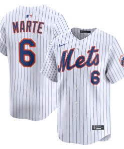 Starling Marte New York Mets Nike Alternate Limited Player Jersey - White