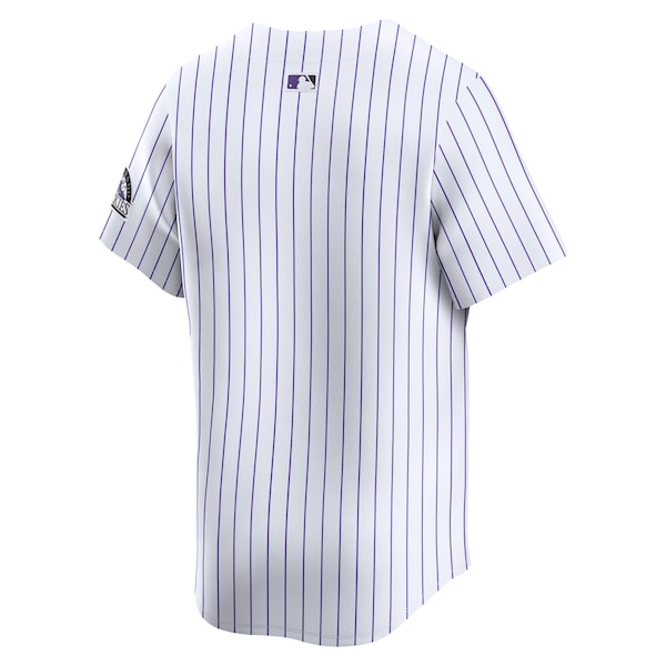 Colorado Rockies Nike Home Limited Jersey - White - Image 3