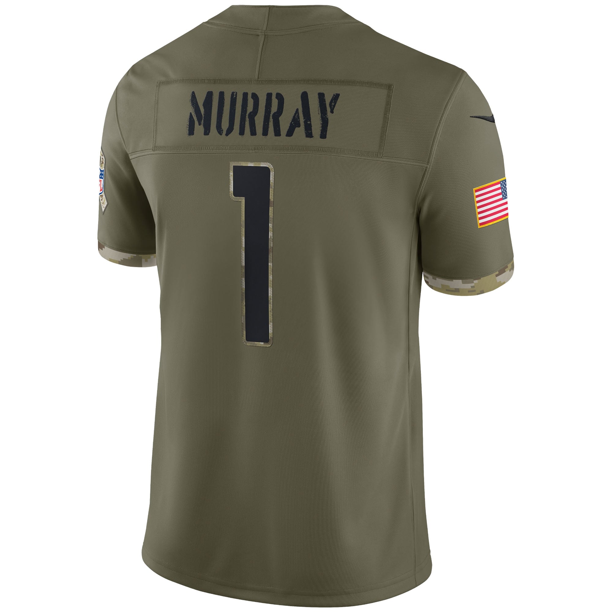 Kyler Murray Arizona Cardinals Nike 2022 Salute To Service Limited Jersey - Olive - Image 3