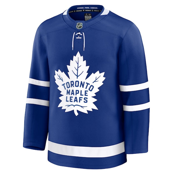 Toronto Maple Leafs Home Premium Jersey - Blue/Black/White - Image 4