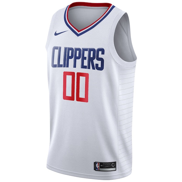 LA Clippers Nike 2020/21 Swingman Custom Jersey - Association Edition - White - Image 2