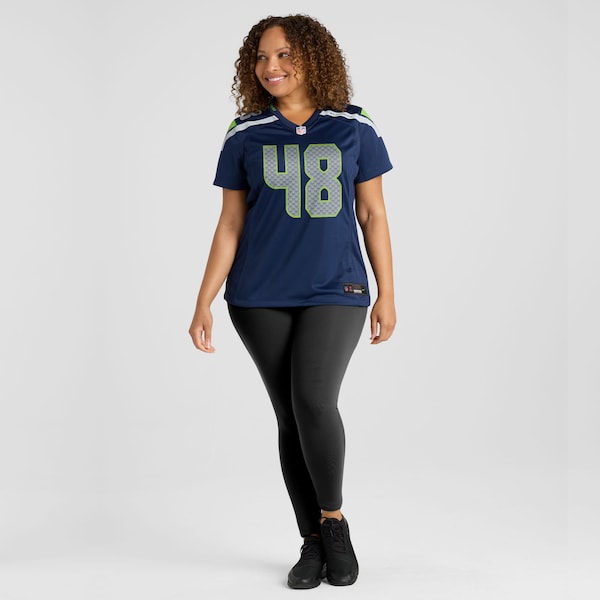 Tyrice Knight Seattle Seahawks Nike Women's Team Game Jersey - College Navy - Image 4