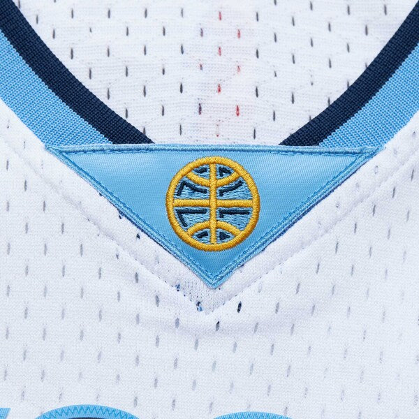 Nikola Jokic Denver Nuggets 2016/17 Throwback Swingman Jersey - White - Image 7