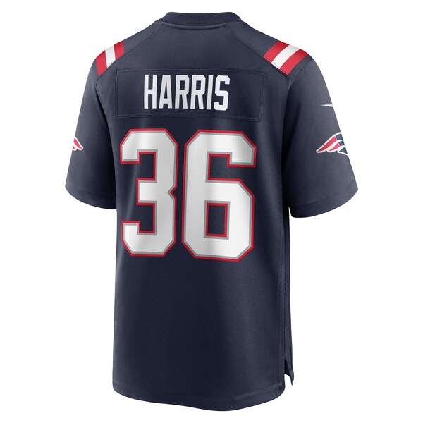 Kevin Harris New England Patriots Nike Game Player Jersey - Navy - Image 3