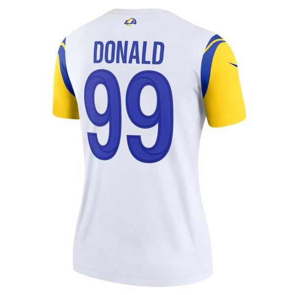 Aaron Donald Los Angeles Rams Nike Women's Legend Jersey - White - Image 3