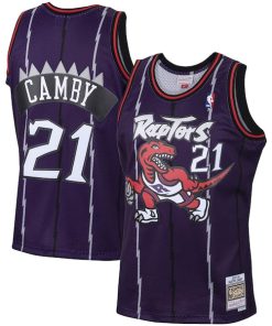 Marcus Camby Toronto Raptors 2001/02 Hardwood Classics Swingman Jersey - Purple