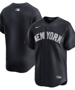 New York Yankees Nike Alternate Limited Jersey - Navy/Gray
