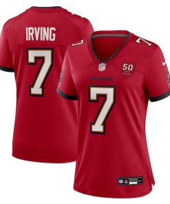 Bucky Irving Tampa Bay Buccaneers Nike Women's 50th Season Team Game Jersey - Red/White/Creamsicle