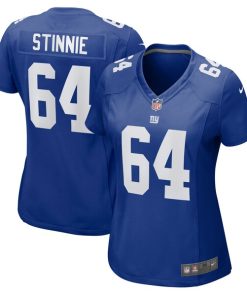 Alternative view of Aaron Stinnie New York Giants Nike Women's  Game Jersey -  Royal