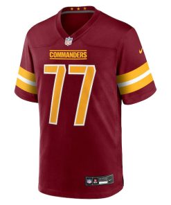 Alternative view of George Fant Washington Commanders Nike Team Game Jersey -  Burgundy