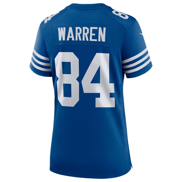 Tyler Warren Indianapolis Colts Nike Women's Alternate Game Jersey - Royal - Image 3