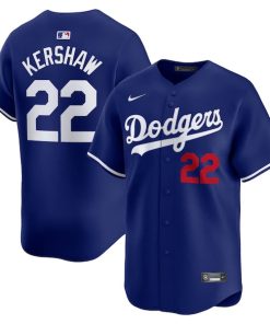 Clayton Kershaw Los Angeles Dodgers Nike Alternate Limited Player Jersey?¨C Royal