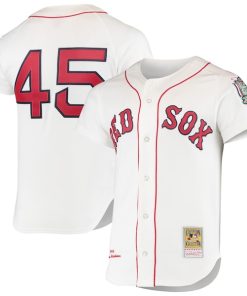 Pedro Martinez Boston Red Sox 1999 Cooperstown Collection Home Authentic Jersey - White