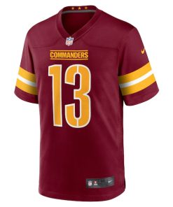 Alternative view of K.J. Osborn Washington Commanders Nike Team Game Jersey -  Burgundy