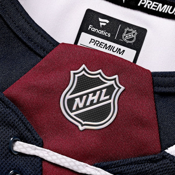 Cale Makar Colorado Avalanche Alternate Premium Jersey - Navy/Burgundy/White - Image 8