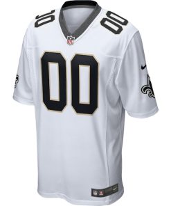 Alternative view of New Orleans Saints Nike 2018 Custom Game Jersey - White