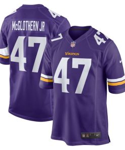Dwight McGlothern Jr. Minnesota Vikings Nike Game Jersey -  Purple