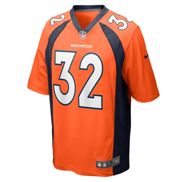 Delarrin Turner-Yell Denver Broncos Nike Game Player Jersey - Orange - Image 2