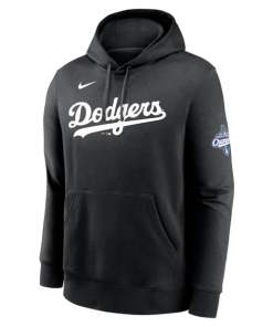Alternative view of Shohei Ohtani Los Angeles Dodgers Nike 2025 World Series Champions Name & Number Hoodie - Black