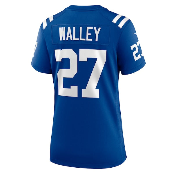 Justin Walley Indianapolis Colts Nike Women's Team Game Jersey - Royal - Image 4